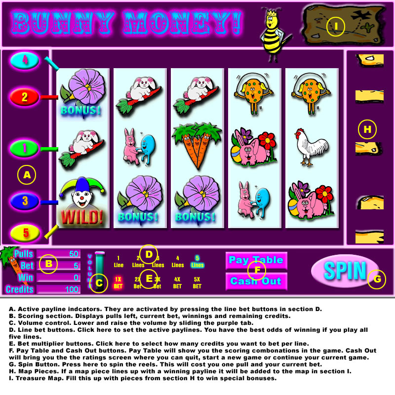 Bunny Money Slots Screenshot